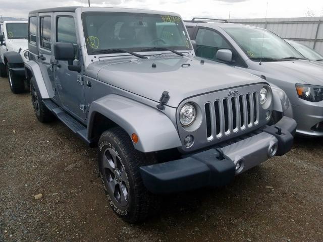 1C4HJWEG0JL920672 - 2018 JEEP WRANGLER UNLIMITED SAHARA  photo 1