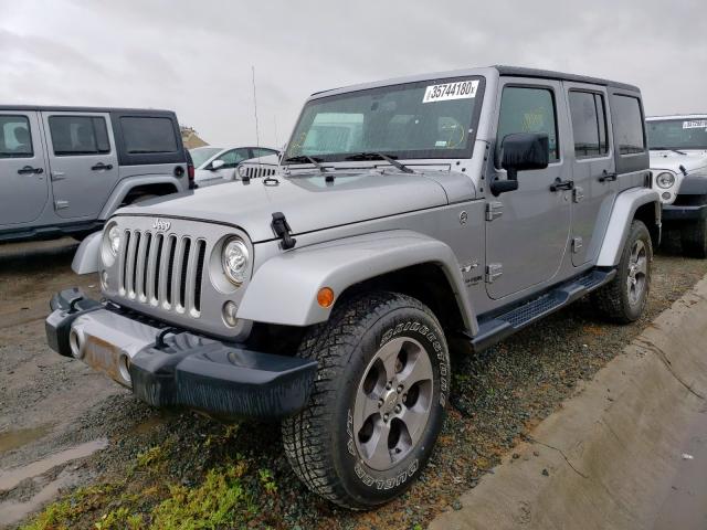 1C4HJWEG0JL924186 - 2018 JEEP WRANGLER UNLIMITED SAHARA  ფოტო 2