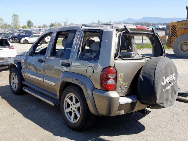 1J4GL58K15W636434 - 2005 JEEP LIBERTY LIMITED  photo 3