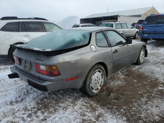 WP0AB0940JN471865 - 1988 PORSCHE 944 GRAY photo 3