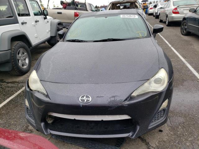 JF1ZNAA14D1720302 - 2013 TOYOTA SCION FR-S BLACK photo 5