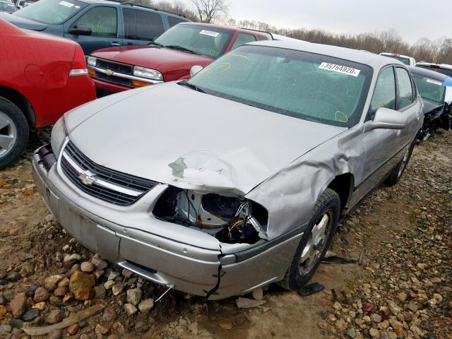 2G1WF52E159155919 - 2005 CHEVROLET IMPALA  photo 2