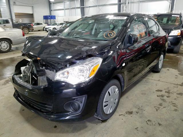 ML32F3FJ4HHF14137 - 2017 MITSUBISHI MIRAGE G4 ES  foto 2