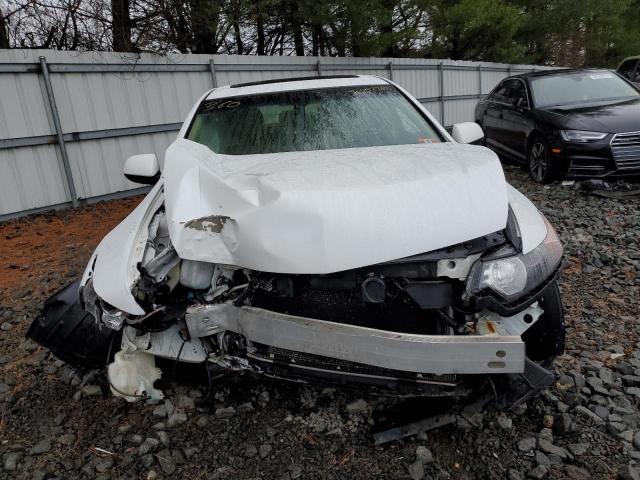 JH4CU2F63DC011604 - 2013 ACURA TSX TECH WHITE photo 5