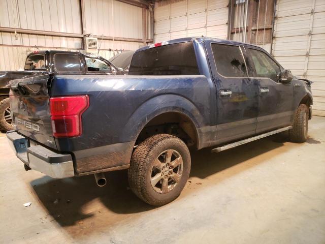 1FTEW1C4XKKE33793 - 2019 FORD F150 SUPER BLUE photo 3