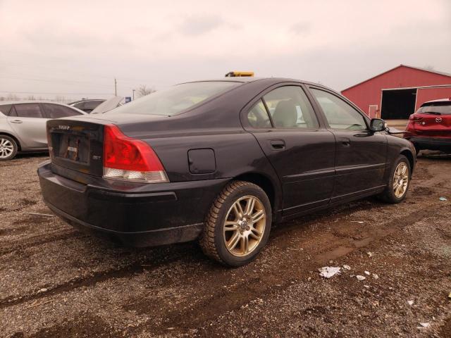 YV1RS592472609491 - 2007 VOLVO S60 2.5T BLACK photo 3