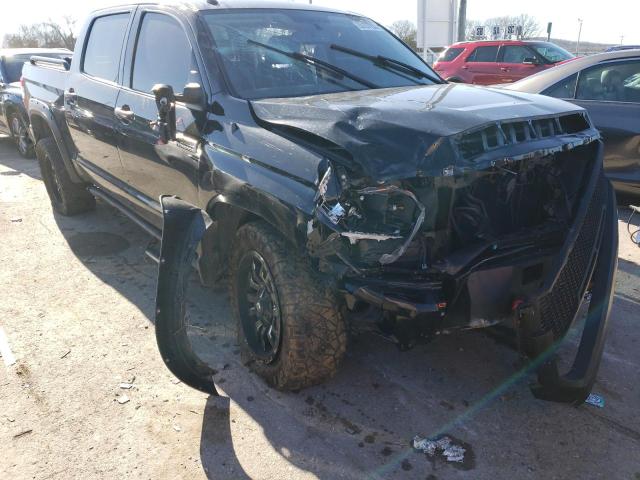 5TFAW5F14EX358457 - 2014 TOYOTA TUNDRA CREWMAX PLATINUM Schwarz Foto 4