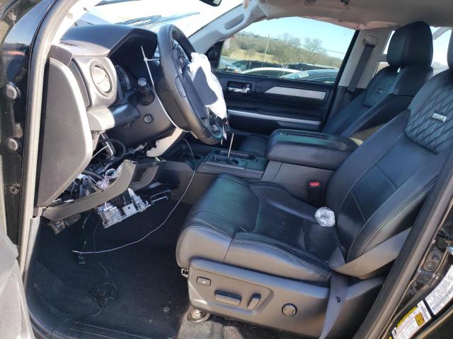 5TFAW5F14EX358457 - 2014 TOYOTA TUNDRA CREWMAX PLATINUM Schwarz Foto 7