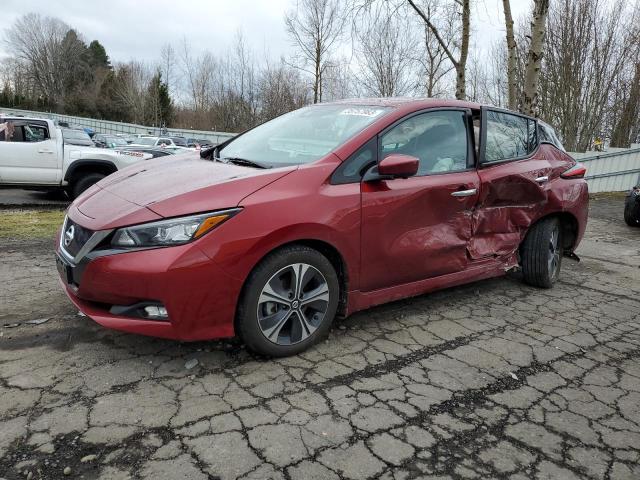 1N4AZ1CP2LC306263 - 2020 NISSAN LEAF SV RED photo 1