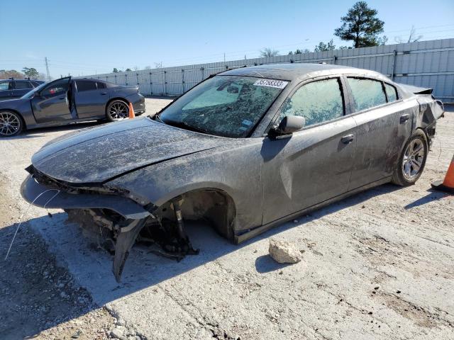 2C3CDXBG3KH713286 - 2019 DODGE CHARGER SXT GRAY photo 1