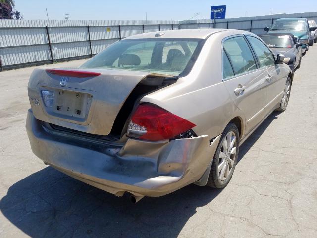 1HGCM66507A011531 - 2007 HONDA ACCORD EX  photo 4