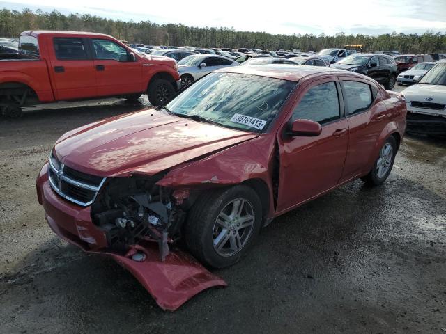 1B3CC5FB7AN230568 - 2010 DODGE AVENGER R/T RED photo 1