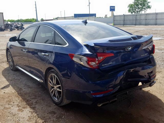 5NPE34AB8FH186340 - 2015 HYUNDAI SONATA SPORT  photo 3