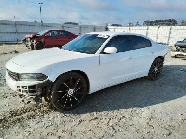 2C3CDXHGXGH187219 - 2016 DODGE CHARGER SXT WHITE photo 1