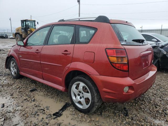 5Y2SL65817Z417814 - 2007 PONTIAC VIBE RED photo 2