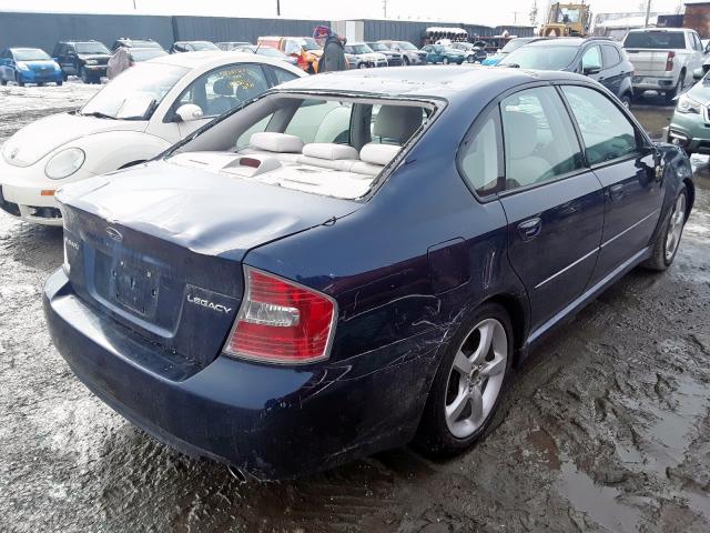 4S3BL616777201563 - 2007 SUBARU LEGACY 2.5I  photo 4