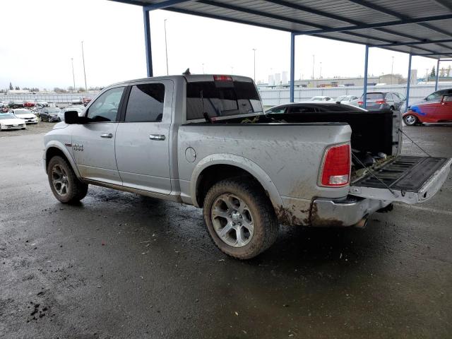 1C6RR7NMXHS877460 - 2017 RAM 1500 LARAMIE SILVER photo 2