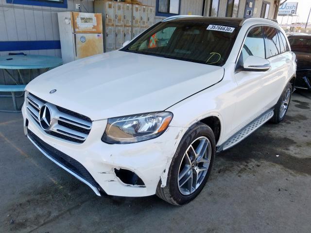 WDC0G4KB2JF360607 - 2018 MERCEDES-BENZ GLC 300 4MATIC  photo 2