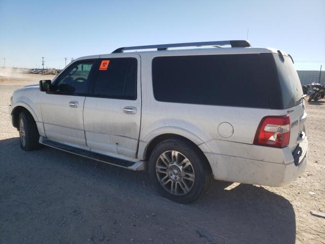 1FMJK1K58BEF02883 - 2011 FORD EXPEDITION EL LIMITED WHITE photo 2