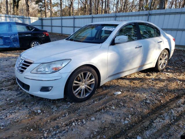 KMHGC4DF1BU141887 - 2011 HYUNDAI GENESIS 4.6L WHITE photo 1