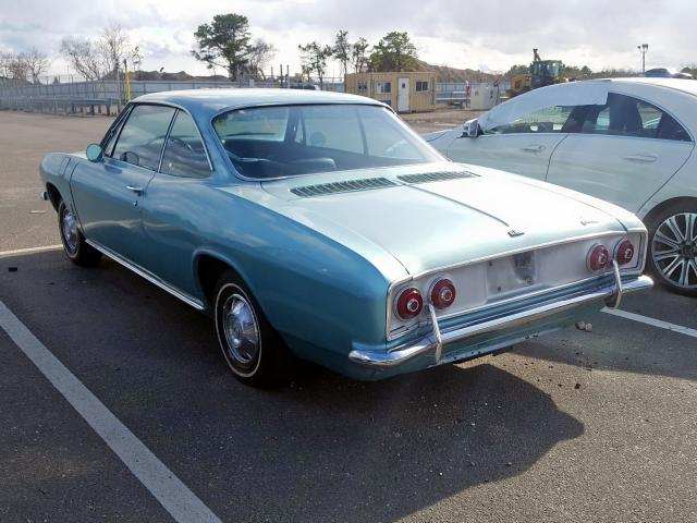 105377W107458 - 1967 CHEVROLET CORVAIR  photo 3