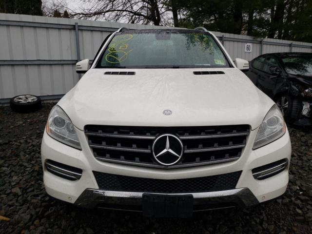 4JGDA5HB8CA032707 - 2012 MERCEDES-BENZ ML 350 4MATIC WHITE photo 5