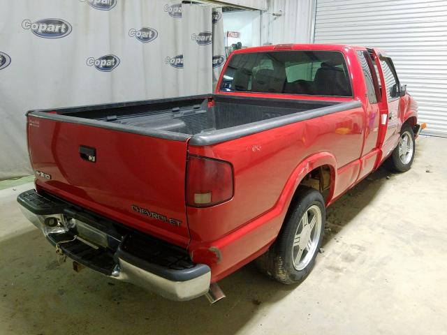 1GCCS19W5Y8263618 - 2000 CHEVROLET S TRUCK S10  photo 4