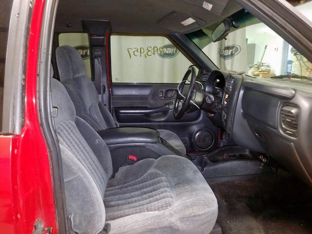 1GCCS19W5Y8263618 - 2000 CHEVROLET S TRUCK S10  photo 5