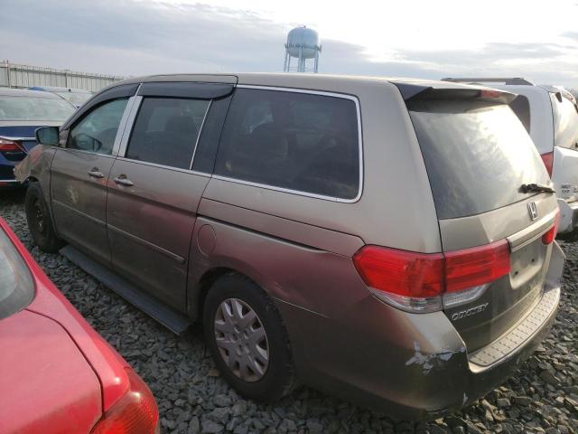 5FNRL38288B010343 - 2008 HONDA ODYSSEY LX TAN photo 2