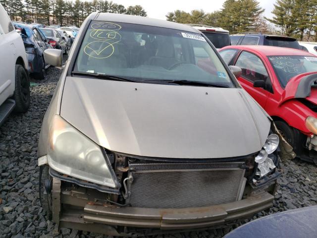 5FNRL38288B010343 - 2008 HONDA ODYSSEY LX TAN photo 5