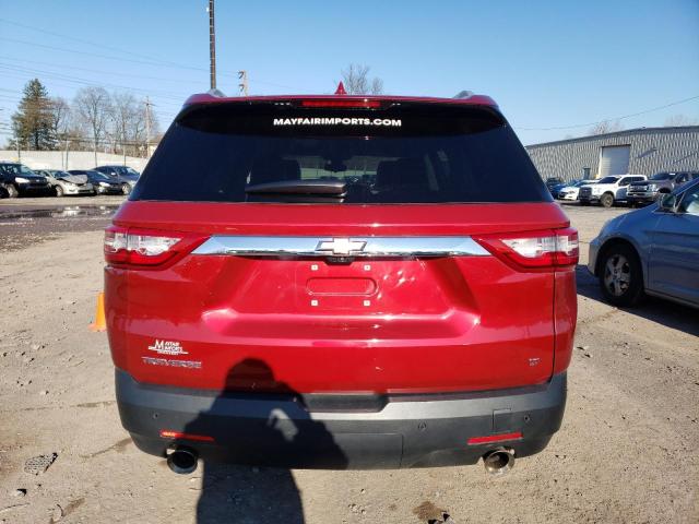 1GNERHKW4JJ236603 - 2018 CHEVROLET TRAVERSE LT RED photo 6