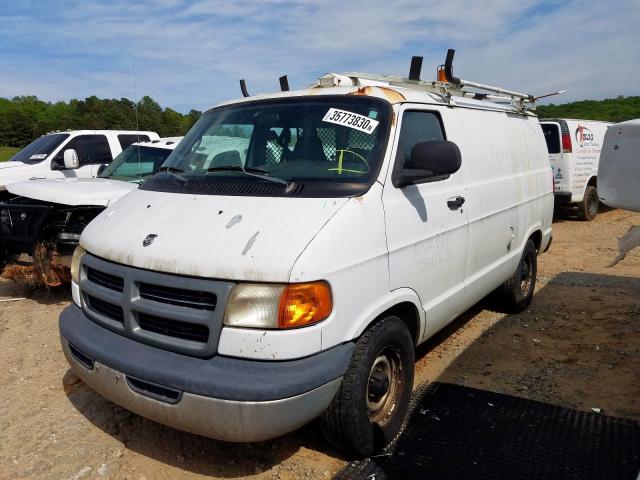 2B7HB11X72K137310 - 2002 DODGE RAM VAN B1500  photo 2