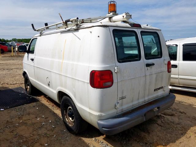 2B7HB11X72K137310 - 2002 DODGE RAM VAN B1500  photo 3