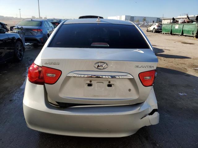 KMHDU4AD9AU012278 - 2010 HYUNDAI ELANTRA BLUE SILVER photo 6