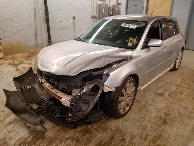 JM1BK34LX81801971 - 2008 MAZDA SPEED 3  photo 2