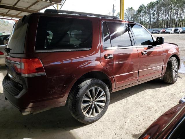 5LMJJ2HT3FEJ05745 - 2015 LINCOLN NAVIGATOR 勃艮第红 照片 3
