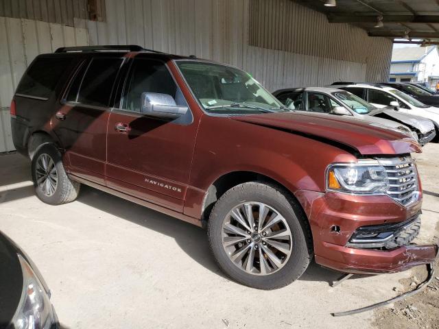 5LMJJ2HT3FEJ05745 - 2015 LINCOLN NAVIGATOR 勃艮第红 照片 4