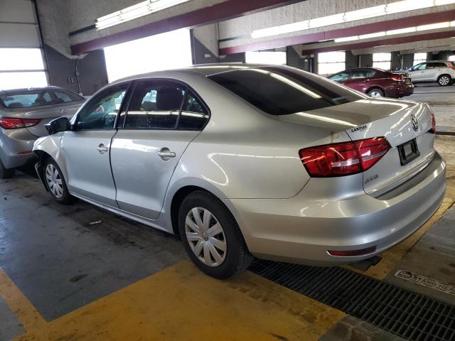 3VW2K7AJ3FM263637 - 2015 VOLKSWAGEN JETTA BASE SILVER photo 2