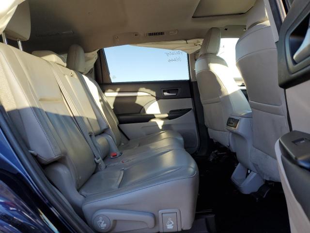 5TDJKRFH8FS127939 - 2015 TOYOTA HIGHLANDER XLE BLUE photo 11