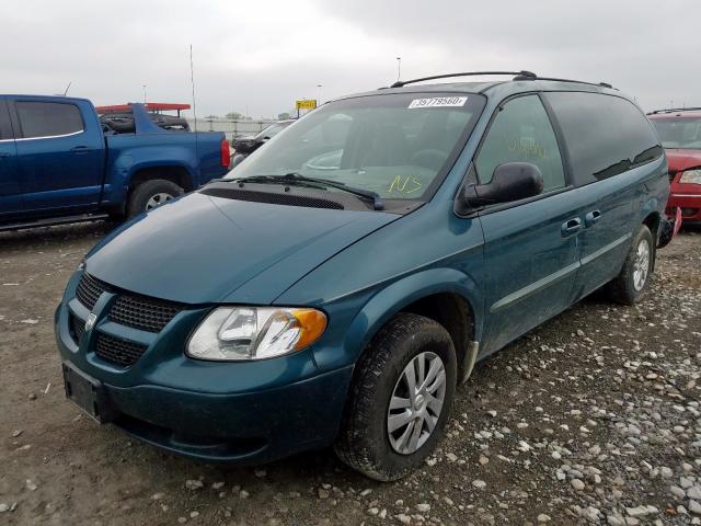 1B4GP44392B706300 - 2002 DODGE GRAND CARAVAN SPORT  photo 2