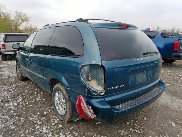 1B4GP44392B706300 - 2002 DODGE GRAND CARAVAN SPORT  photo 3