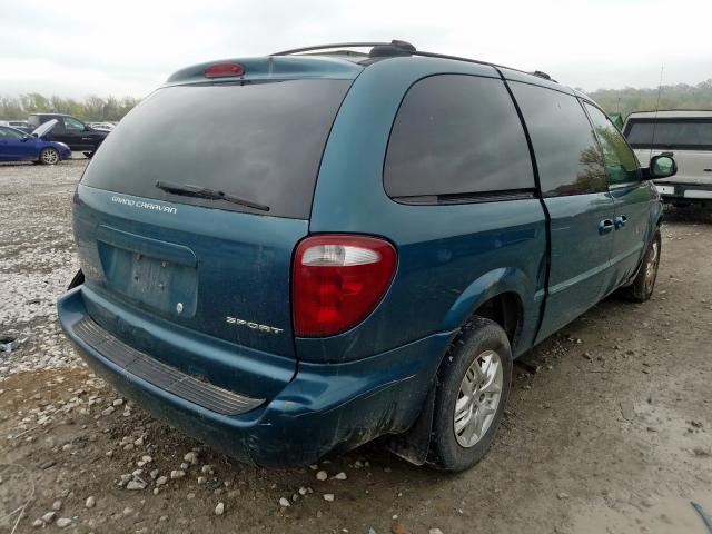 1B4GP44392B706300 - 2002 DODGE GRAND CARAVAN SPORT  photo 4