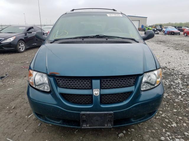 1B4GP44392B706300 - 2002 DODGE GRAND CARAVAN SPORT  photo 9