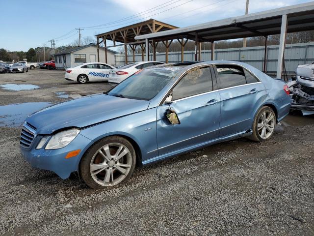 WDDHF5KB1CA533508 - 2012 MERCEDES-BENZ E 350 BLUE photo 1