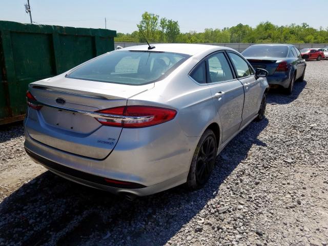 3FA6P0LU7JR116162 - 2018 FORD FUSION SE HYBRID  photo 4