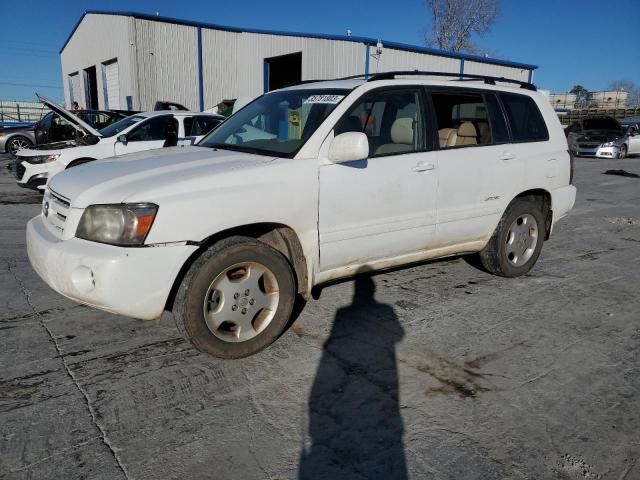 JTEEP21A770199154 - 2007 TOYOTA HIGHLANDER SPORT WHITE photo 1