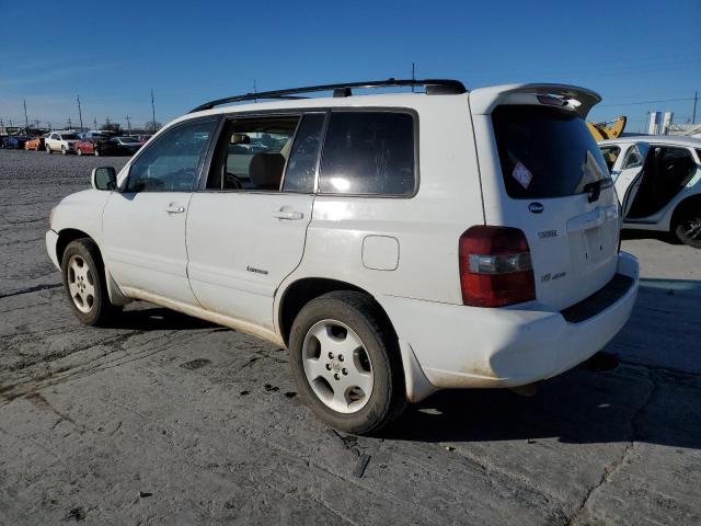 JTEEP21A770199154 - 2007 TOYOTA HIGHLANDER SPORT WHITE photo 2