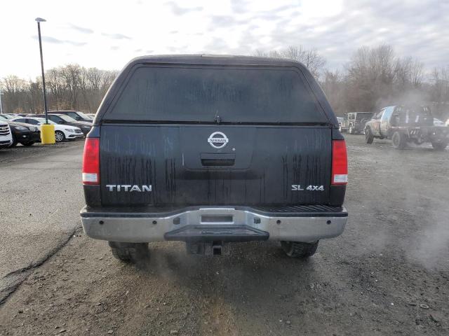 1N6AA0EC5BN306229 - 2011 NISSAN TITAN S BLACK photo 6