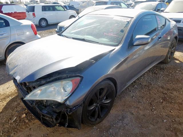 KMHHU6KHXAU010019 - 2010 HYUNDAI GENESIS COUPE 3.8L  photo 2