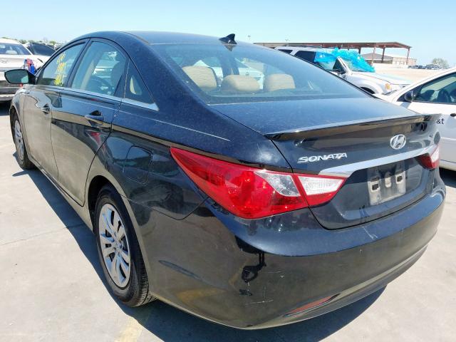 5NPEB4AC0CH413107 - 2012 HYUNDAI SONATA GLS  photo 3